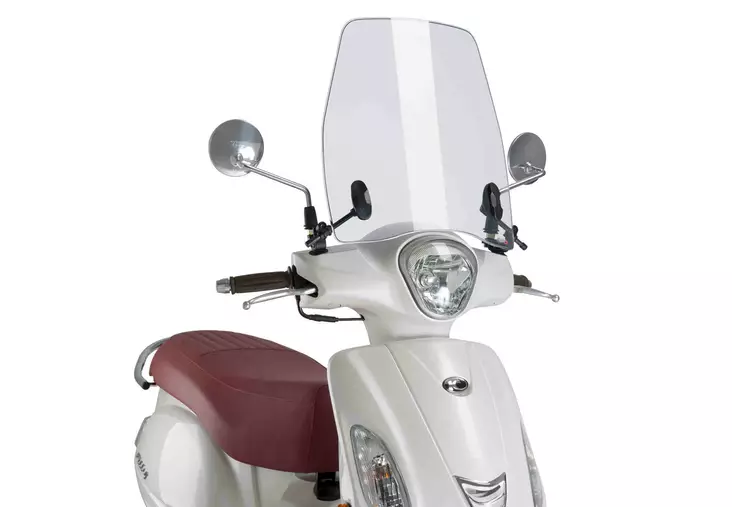 Puig Winds. Urban Kymco Miler 125 17-18'/Filly 125 18' - Moottoripyörän tuulisuojat - D302650 - 1