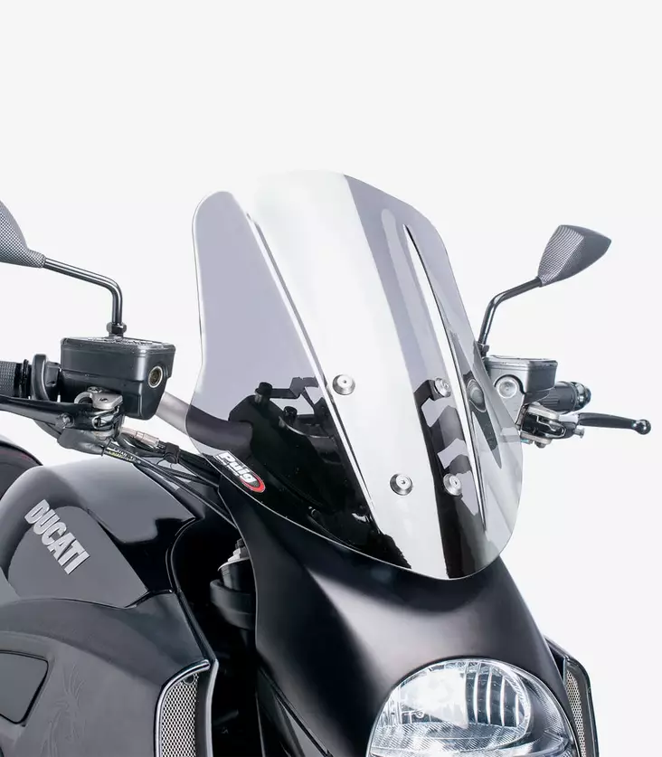 Puig Windshield New Generation Ducati Diavel 11-13' - Moottoripyörän tuulisuojat - D298880 - 1