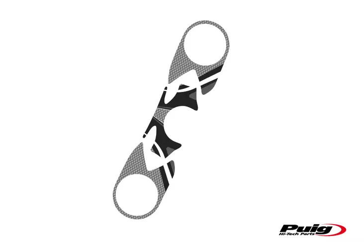 Puig Yoke Protector Kawasaki Zx6R 05-06 C/Grey - Moottoripyörän kaatumatapit - D300300 - 1