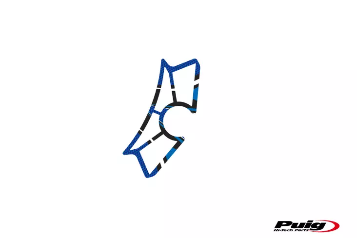 Puig Yoke Protector Yamaha Yzf-R3 15-18' C/Blue - Moottoripyörän kaatumatapit - D301430 - 1