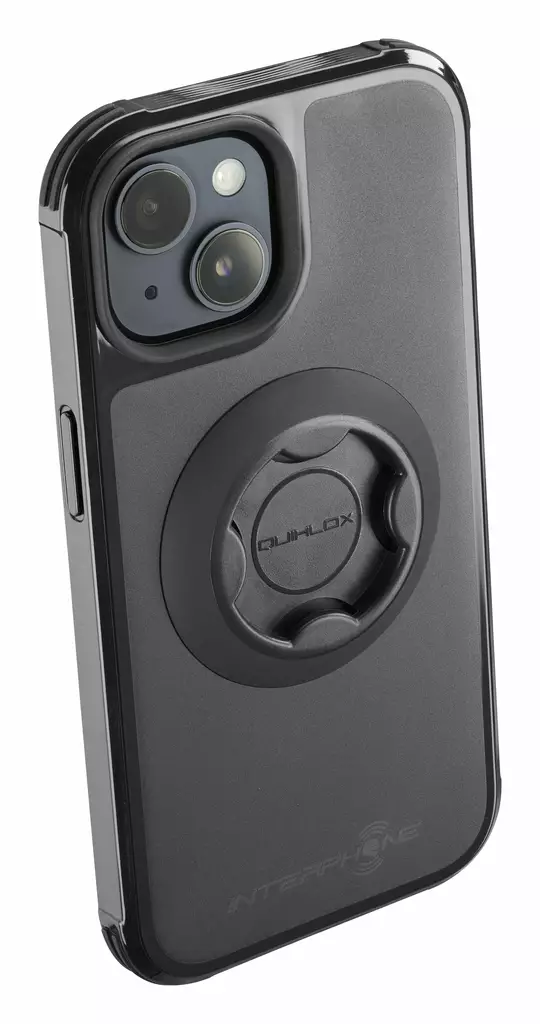 Interphone Quiklox - Iphone 15 Plus - Moottoripyörän matkapuhelintarvikkeet - D501640 - 1