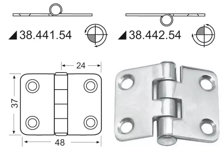 Sarana 48x37 - Veneen Saranat - D124710 - 1