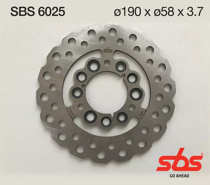 Sbs Jarrulevy Upgrade - Moottoripyörän jarrulevyt - D241910 - 1