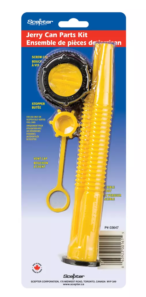 Scepter Varaosasarja polttoainekanisteriin (JCA4) - Polttoainekanisterit & suppilot - D483030 - 1