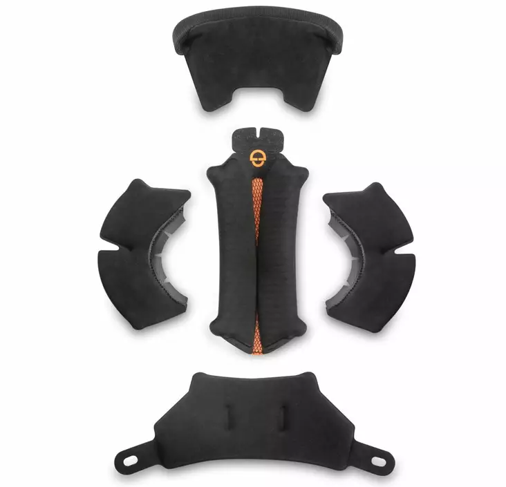 Schuberth C5/E2 Toppaus sivut+taka, Round head custom fit - Muut varaosat - D418320 - 1