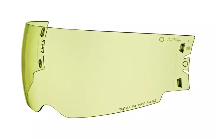 Schuberth M1 53-63 C4/C3Pro/C3/E1/S2 sun visor high definition yellow, 60-65 - Visiirit - D199760 - 1