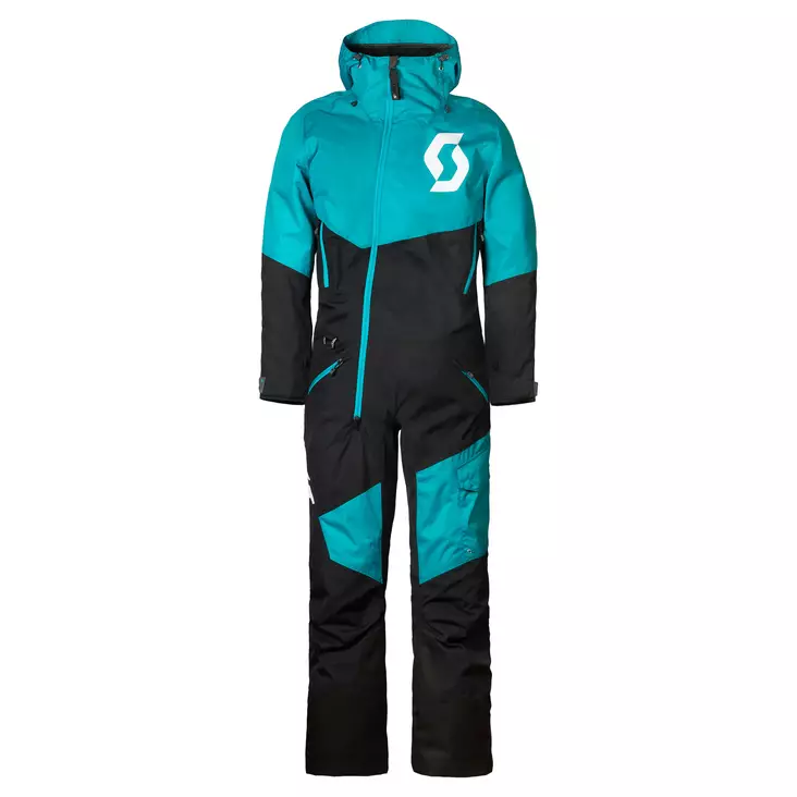 Scott Monosuit Naisten Back-X Dryo musta/sininen - Kelkkailuhaalarit / Mono Suits - D443750 - 1