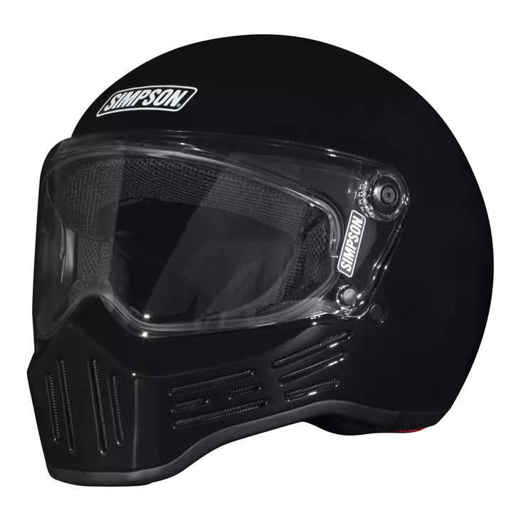 SIMPSON Kypärä M30 Solid Musta - Umpikypärät - D535820 - 1