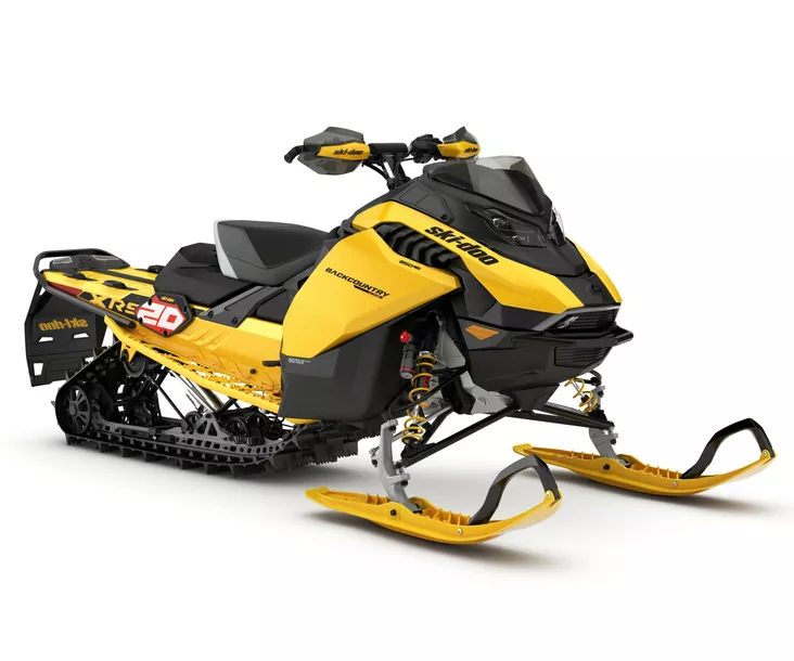Ski-Doo 27 Backcountry X-RS 146 850 E-Tec ES 10,25" 38mm Ice Storm Circuit Yello - Ski-Doo moottorikelkka 2027 -mallisto - 144420 - 1