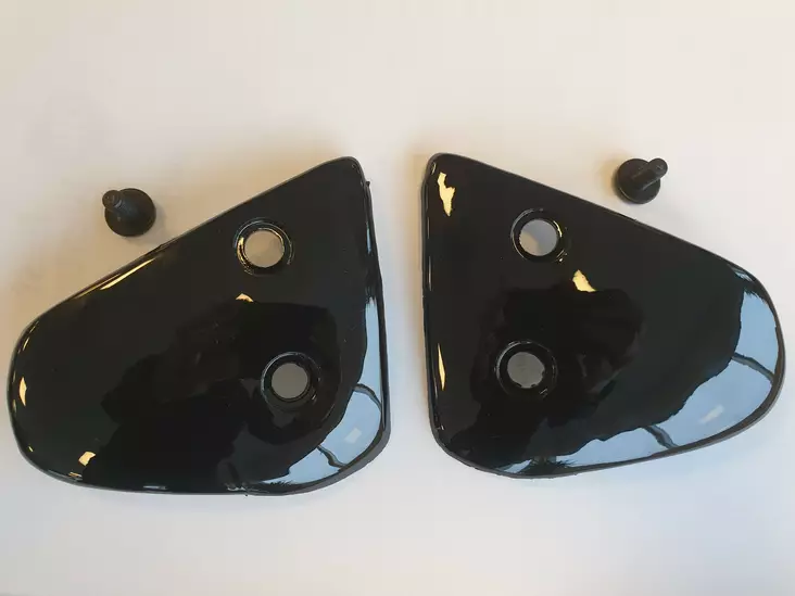 Snow People SP-1 visiirimekanismi sis 2 kpl ruuveja, musta - Visiirimekanismit - D296230 - 1