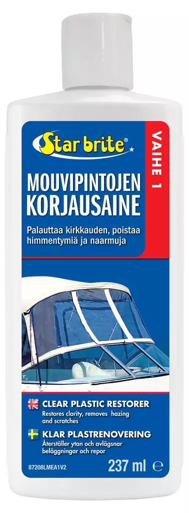 Star brite Muovipintojen naarmunpoisto 237ml (Vaihe 1) - Veneen Pesu- & hoitoaineet - D259520 - 1