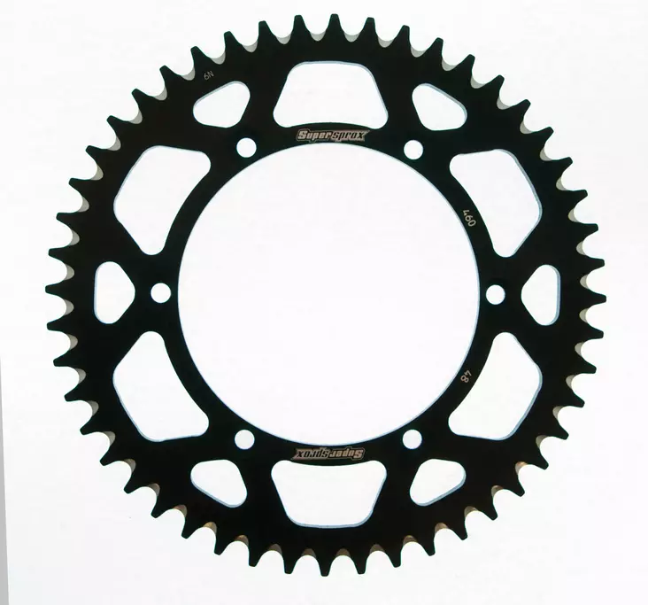 Supersprox Alu Takaratas KA KX125/250/450 Musta 47 - Moottoripyörän takarattaat - D210180 - 1