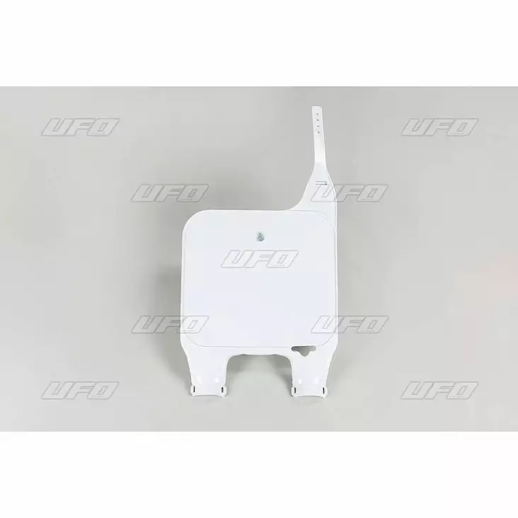 UFO Etunumerokilpi CR125-500 90-94 Valkoinen 041 - Moottoripyörän numerokilvet - D219010 - 1