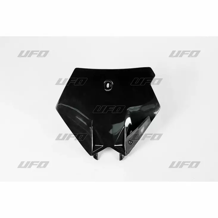 UFO Etunumerokilpi KTM EXC 03-SX/SXF 03-06 Musta 001 - Moottoripyörän numerokilvet - D219180 - 1