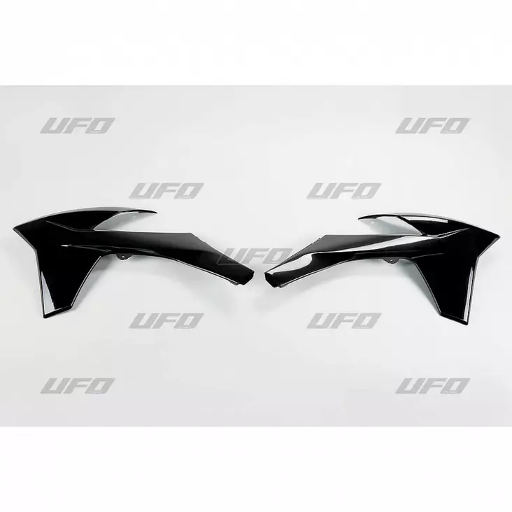 UFO Ilmanohjaimet KTM125-525 SX/SXF 11-12 / EXC/F 12-13 Musta 001 - Moottoripyörän ilmanohjaimet - D219680 - 1