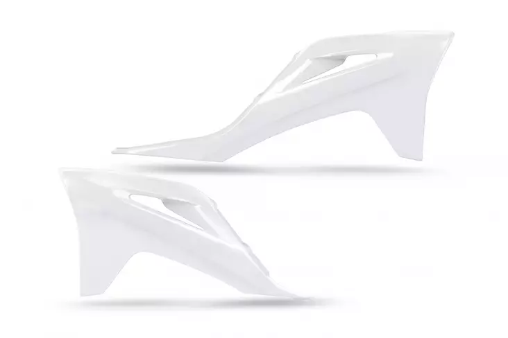 UFO Ilmanohjain GasGas MC125-450 + EC250-350 2021-23 Valkoinen 041 - Moottoripyörän ilmanohjaimet - D386310 - 1