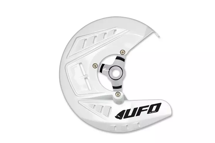 UFO Jarrulevysuoja etu HVA TC/FC 15- TE/FE 16- Valkoinen 041 - Moottoripyörän muut muoviosat - D219290 - 1