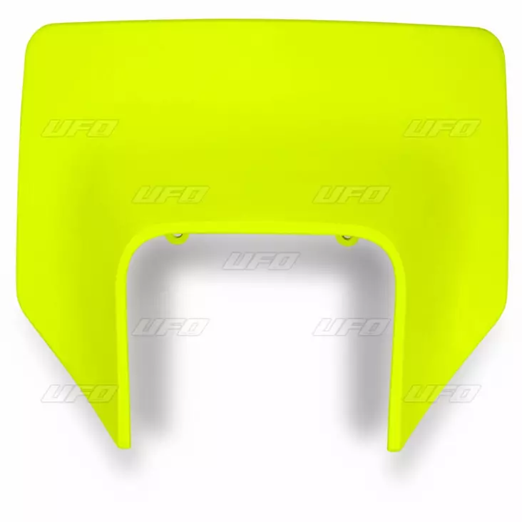 UFO Plastic for headlight HVA TX/TE/FE 125-450 17- Fluo Yellow DFLU - Moottoripyörän valomaskien tarvikkeet - D268800 - 1