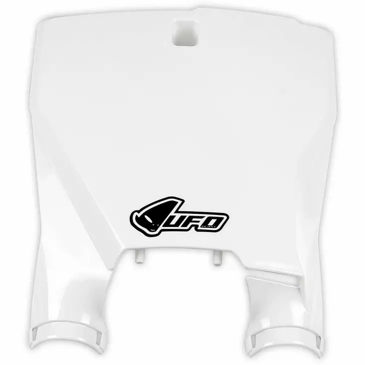 UFO Stadium Front number plate HVA TC/FC125/450 16-22 White 041 - Moottoripyörän numerokilvet - D251290 - 1