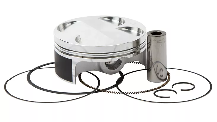 Vertex Piston kit KA KX250F Compr 12.6:1 2004-05 76.97mm - Moottoripyörän mäntäsarjat - D477740 - 1