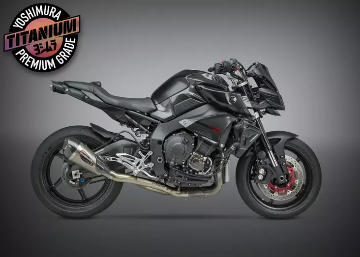 Yoshimura 3/4 System Exhaust Yamaha Fz-10 17 / Mt-10 18-19 Race Alpha T 3Qtr Ti- - Moottoripyörän pakoputkistot - D334200 - 1