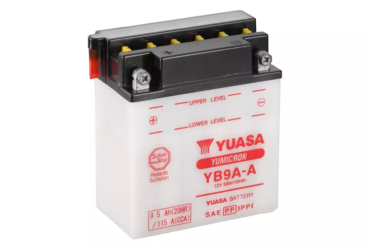 Yuasa akku, YB9A-A (dc) akkuhappoa ei mukana (5) - Akut - D770 - 1