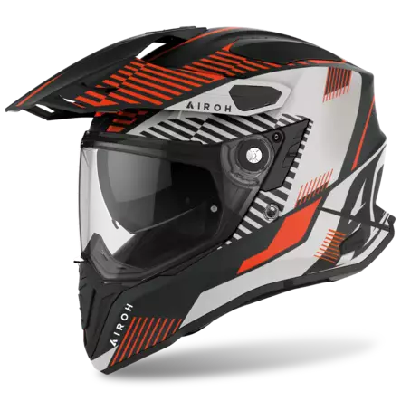 Airoh Commander Boost oranssi matta - Adventure-kypärät - D413871 - 1