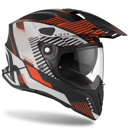 Airoh Commander Boost oranssi matta - Adventure-kypärät - D413871 - 2