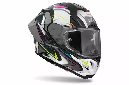 Airoh Kypärä GP 800 Must Multicolor Matt - Umpikypärät - D506811 - 2