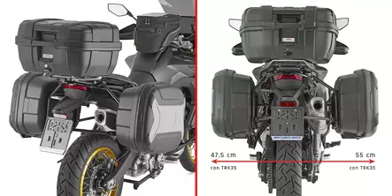Givi Pannier Hold. Voge Valico 900 Dsx (2024) - Moottoripyörän laukkujen kiinnityssarjat - D511191 - 1