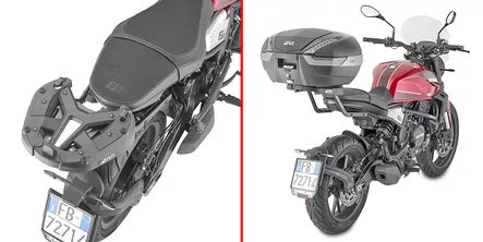 Givi RE.RA. MOTOMORINI SEIEMMEZZO SCR650 22 - Moottoripyörän laukkujen kiinnityssarjat - D478751 - 1