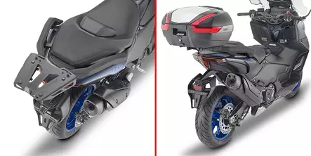 Givi REAR RACK YAMAHA T-MAX 560 (2022) - Moottoripyörän laukkujen kiinnityssarjat - D494751 - 1