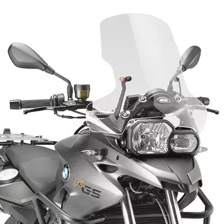 Givi Specific screen transparent 50 x 49 cm (HxW) BMW F700GS (13) - Moottoripyörän tuulisuojat - D159621 - 1