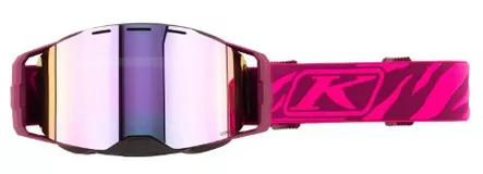 KLIM Edge Goggle Zebra Pink Glo Dark Smoke Pink Mirror - Kelkkailu ajolasit & linssit - 143071 - 1