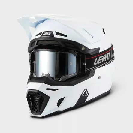Leatt Kypärä Kit Moto 8.5 Valkoinen - Offroad-kypärät - D554941 - 1