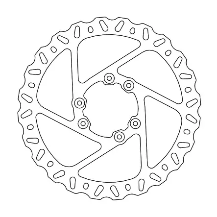 Moto-Master Nitro Jarrulevy eteen TM - Moottoripyörän jarrulevyt - D245501 - 1