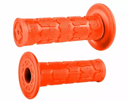 ODI Glue-On Grip Rogue MX Single-Ply Grip Orange - Moottoripyörän kahvakumit - D509961 - 1