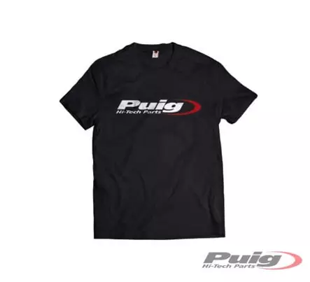 Puig T-Shirt Logo Puig Size Xxxxl C/Black - Muut moottoripyörävaatteet/tarvikkeet - D302391 - 1