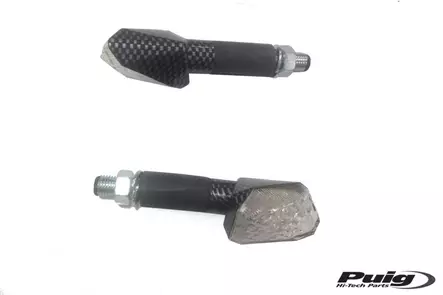 Puig Turn Light Mod. Rubi Large C/Carbon - Moottoripyörän vilkut - D298331 - 1