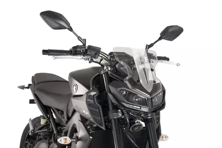 Puig Windshield N.G. Sport Yamaha Mt09 17-18' C/Clear - Moottoripyörän tuulisuojat - D302451 - 1
