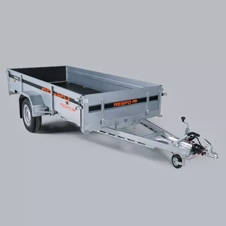 RESPO PERÄVAUNU 150*350*42 JARRULLINEN, KANTAVUUS 1073KG - Respo Perävaunut - 112351 - 1