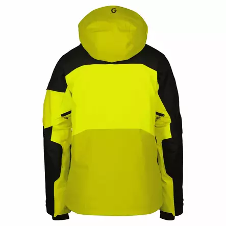 SCOTT Takki M's Concept Flex Dryo 3-in-1 musta/keltainen - Kelkkailutakit - D500771 - 2