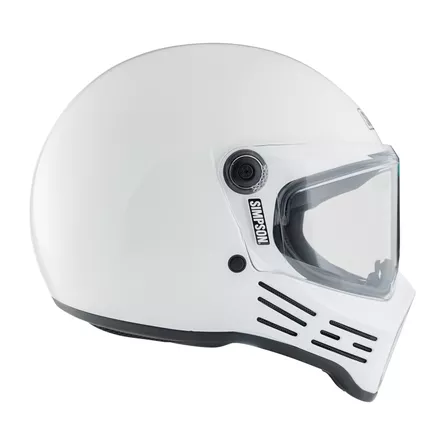 SIMPSON Kypärä M30 Solid Valkoinen - Umpikypärät - D535821 - 2