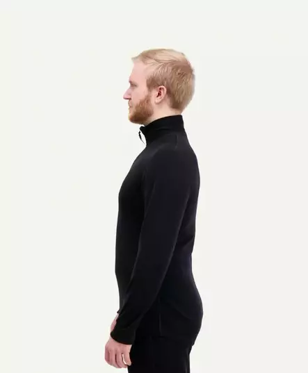 SVALA Merino Extreme Zip-Neck unisex musta - Muut moottoripyörävaatteet/tarvikkeet - D247421 - 2