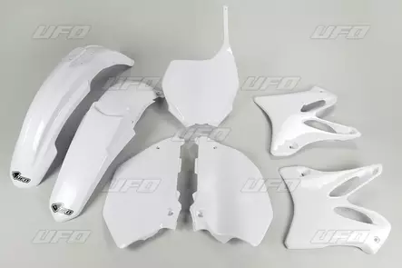 UFO Muovisarja 5-osainen Valkoinen YZ125/250 06-14 - Moottoripyörän muovisarjat - D220161 - 1