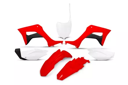 UFO Plastic kit 5 -parts OEM 999 CRF110F 2019- - Moottoripyörän muovisarjat - D402871 - 1