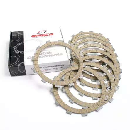 Wiseco Clutch Plate Kit KTM450SX-F '07-11/450SM-R'08/505SX-F - Moottoripyörän kytkinlevyt - D275331 - 1