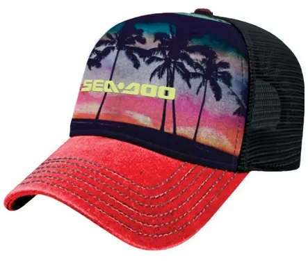YOUTH MESH CAP O/S LAVA RED - Sea-Doo Vapaa-aika - 139651 - 1