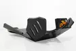 AXP Xtrem HDPE Skid Plate Black Beta 250RR/300RR 20-24 - Moottoripyörän pohjapanssarit - D343101 - 2