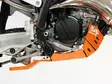 AXP Xtrem HDPE Skid Plate Orange KTM 125SX/125XC 23- - Moottoripyörän pohjapanssarit - D474141 - 2